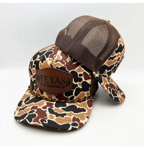 Custom Logo Animal Hunting Leather Patch Mesh Snapback Richardson 112 Trucker Hats Caps Duck Camo Trucker Hats Custom Logo Animal Hunting Leather Patch Mesh Snapback Richardson 112 Trucker Hats Caps Duck Camo Trucker Hats